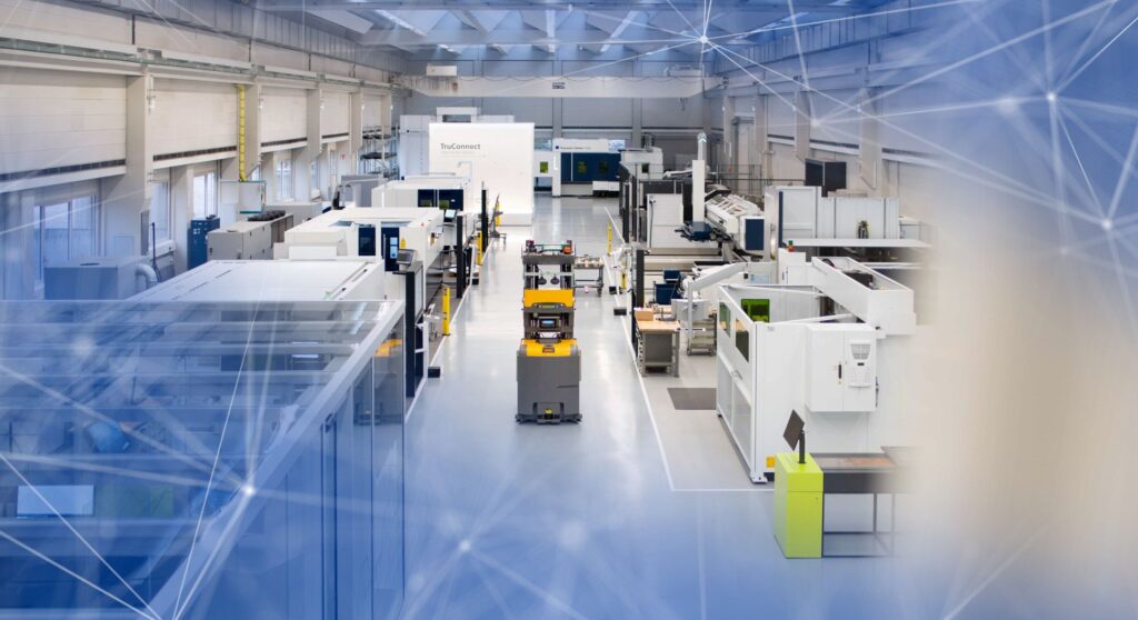 Lean produkcja na przykładzie rozwiązań Smart Factory firmy TRUMPF